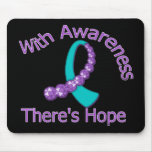 With Awareness There's Hope Domestic Violence mousepads
