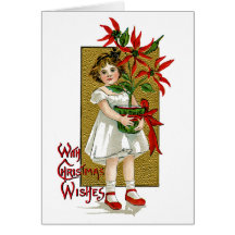 With Christmas Wishes Greeting Card