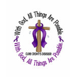 WITH GOD CROSS Crohn’s Disease T-Shirts & Gifts