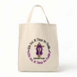WITH GOD CROSS Fibromyalgia T-Shirts & Gifts bags
