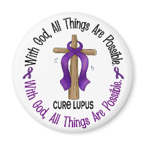 WITH GOD CROSS Lupus T-Shirts & Gifts