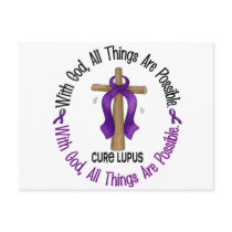 WITH GOD CROSS Lupus T-Shirts & Gifts