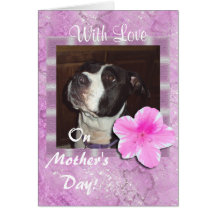 With Love On Mother's Day Greeting Card