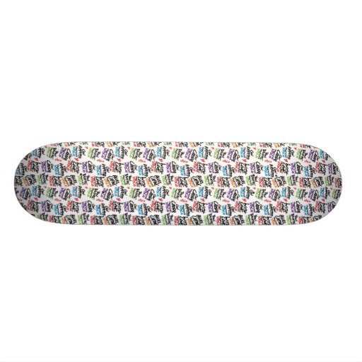 'With Love' small repeat Skateboard
