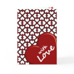 with Love - Valentine's Day Greeting Card