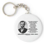 With Public Sentiment Nothing Can Fail Quote Keychains