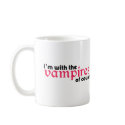 With The Vampires Of Course Mug