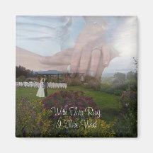With This Ring, I Thee Wed Magnet