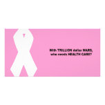 With trillion dollar wars, who needs health care photo cards