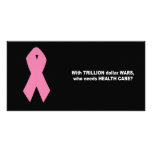 With trillion dollar wars, who needs health care photo cards