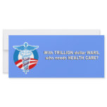 With trillion dollar wars, who needs health care rack cards