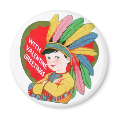 With Valentine Greetings Fridge Magnets by iN_LOVe