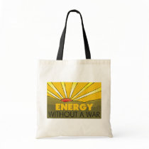 Without A War Solar Canvas Bags