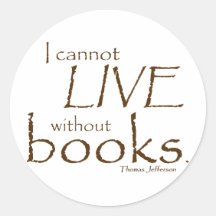 Without Books Sticker