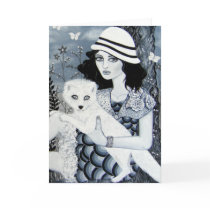 without colour greeting card