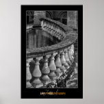 Witley Court steps Print