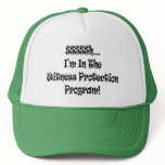 Witness Protection Program T-shirts and Gifts hats