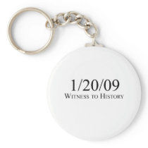 Witness to History: 1/20/09 Keychain