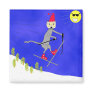 Witty Ski Kitty Gets Big Air