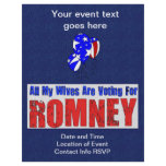 Wives For Romney flyers