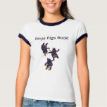 Wizard101  Ninja Pigs tshirt - Women
