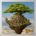 Wizard101 Wizard City Concept Poster posters