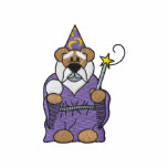 Wizard Bear embroidered shirts