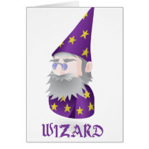 Wizard Greeting Card