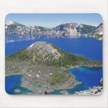 Wizard Island Mouse Pads