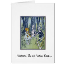 wizard of oz card