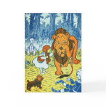 Wizard of Oz Dorothy and the Cowardly Lion cards