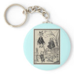 Wizard of Oz Dorothy and the Scarecrow Key Chain