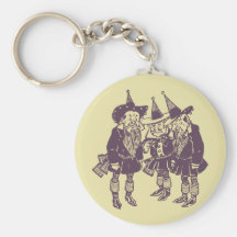 Wizard of Oz Munchkins Keychain