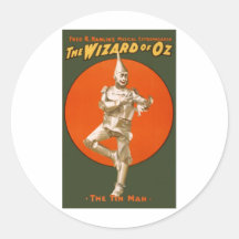 Wizard Of Oz Tin Man Sticker
