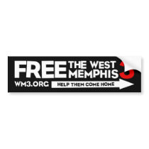 WM3 HELP THEM bumper sticker