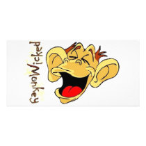 WM Photo Card w/cartoon logo