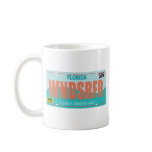 WNDSRFR License Plate mugs