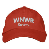 WNWR Director's Hat Embroidered Baseball Caps