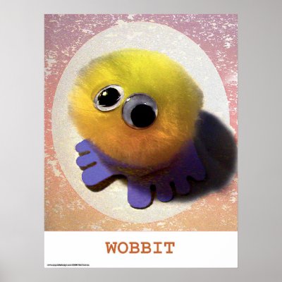 Wobbit Poster by singingbarista