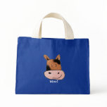 Wobbly Cow Says Moo: Blue Bag