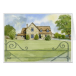Woburn Cottage Greeting Card cards