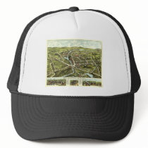 Wolcottville Connecticut in 1875 Trucker Hat