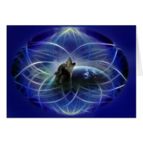 Wolf and the dreamcatcher cards