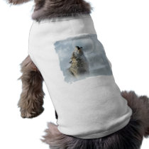 Wolf Blue Moon Doggie Tshirt