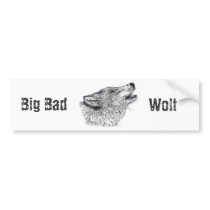 Wolf Bumper Sticker