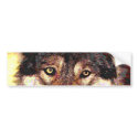 Wolf bumper stickers