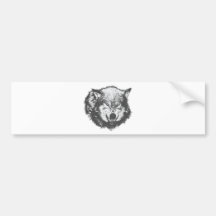 Wolf Bumper Stickers