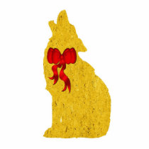 Wolf Christmas Ornament