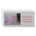 Wolf Christmas photo cards