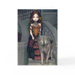 "Wolf Countess" Greeting Card